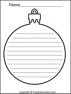 Christmas Handwriting Worksheets and 11 Best Language Arts Images On Pinterest
