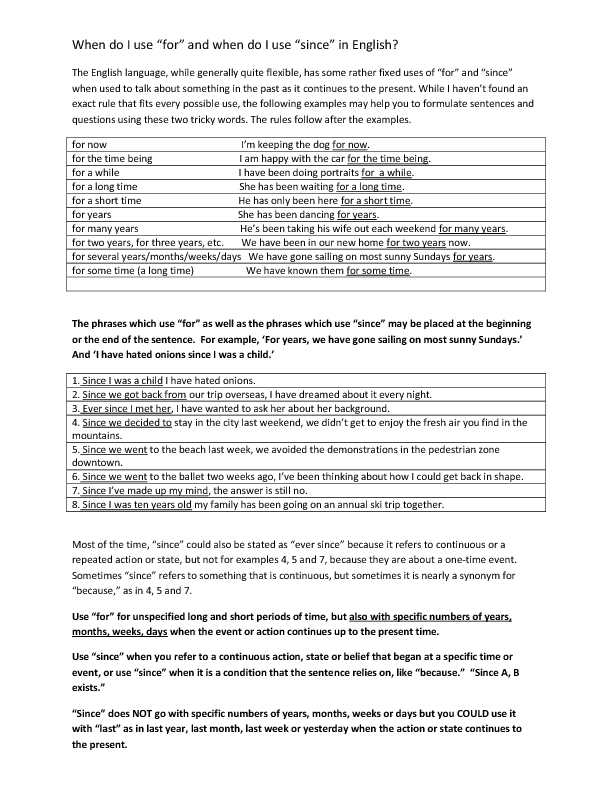 Clock Quiz Worksheet or 57 Free Present Perfect Continuous Worksheets