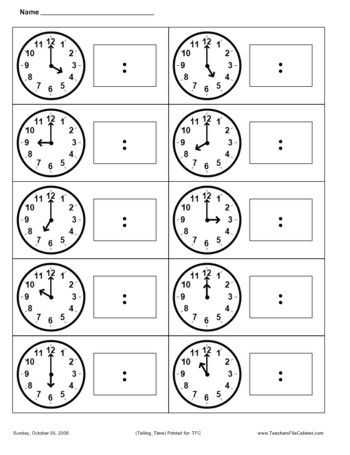 Clock Worksheets Grade 1 with 64 Best Lucas Images On Pinterest