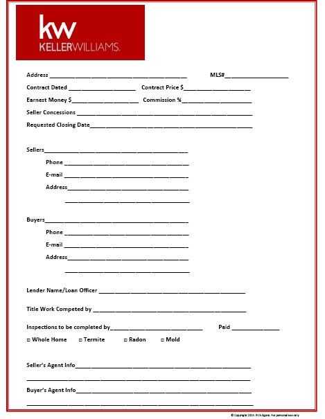 Closing Cost Worksheet Also Prospecting for Real Estate Kit Real Estate form