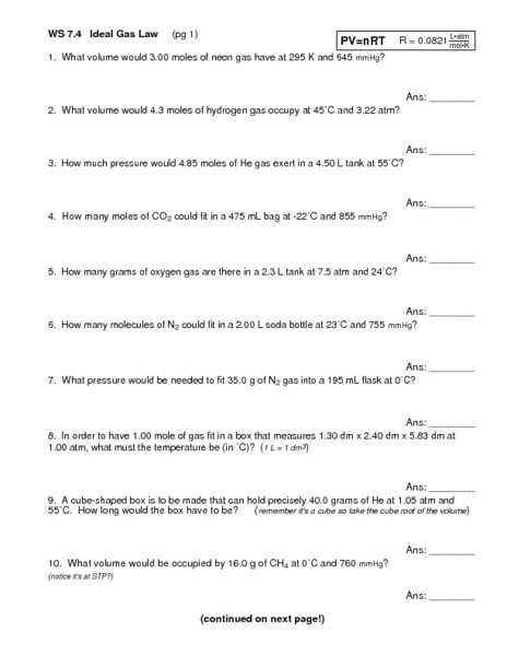Combined Gas Law Problems Worksheet Also Gas Laws Worksheet 1 Answer Key Lovely Ideal Gas Law Worksheet