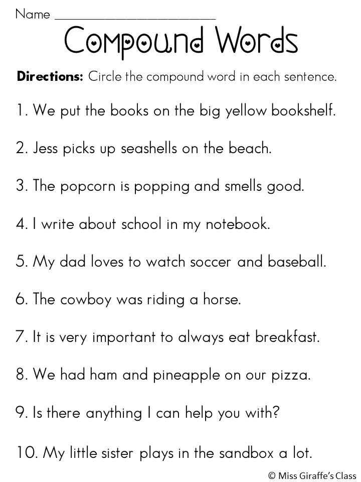 Combining Sentences 4th Grade Worksheets together with 36 Best Pound Words Images On Pinterest