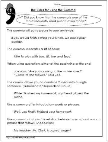 Commas Semicolons and Colons Worksheet with 9 Best Mas Images On Pinterest