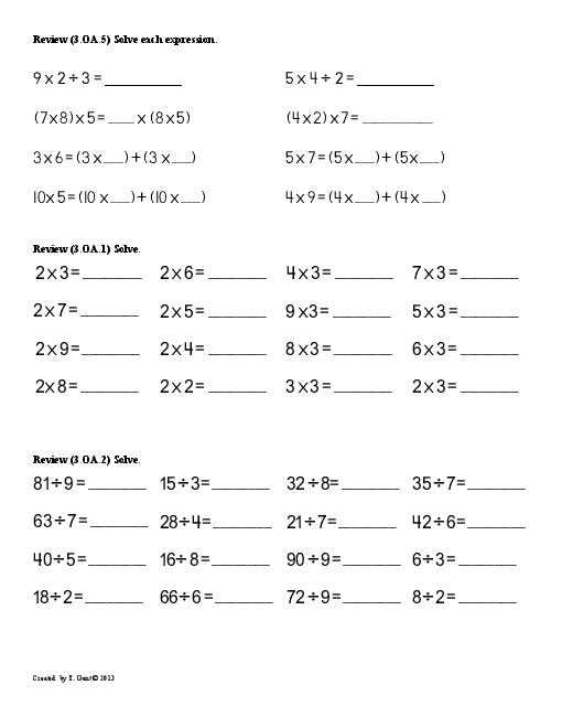 Common Core Math Grade 3 Worksheets Also Mon Core Math Worksheet