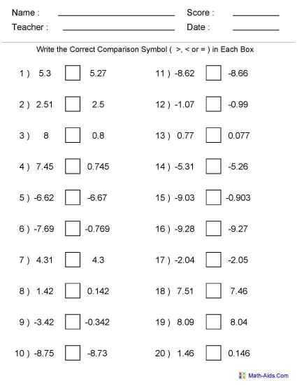 Comparing Decimals Worksheet as Well as 15 Best Math Worksheets Images On Pinterest