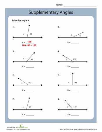 Complementary and Supplementary Angles Worksheet Answers or 97 Best ÎÎÎ¤Î¡ÎÎ£Î ÎÎ©ÎÎÎ©Î Images On Pinterest