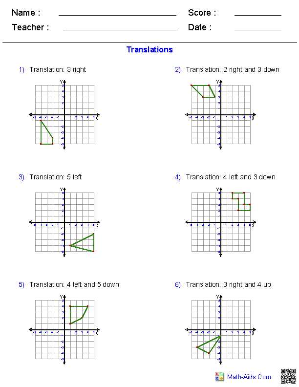 Compositions Of Transformations Worksheet Answers as Well as Position Of Transformations Worksheet 10 Cooperative Portrayal 10