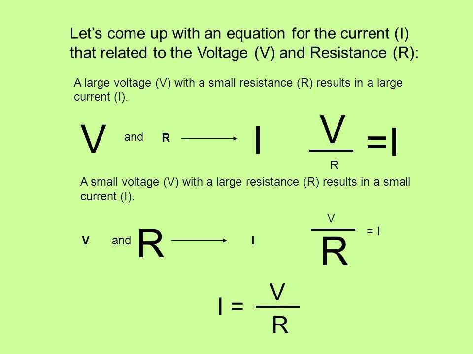 Current Voltage and Resistance Worksheet or Ohm S Law Objective Tsw Understand the Concepts Of Voltage Current