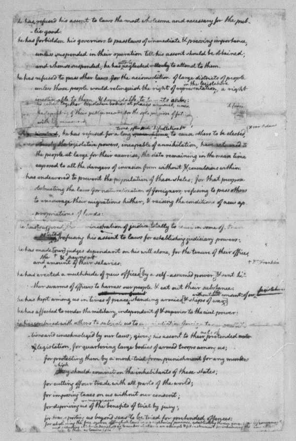Declaration Of Independence Worksheet Answer Key or Drafting the Declaration Of Independence