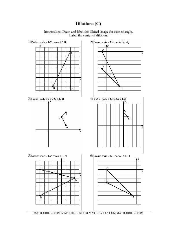Dilations Worksheet Answer Key together with Worksheets 45 Best Dilations Worksheet High Definition Wallpaper