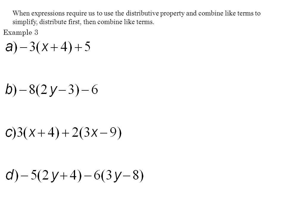 Distributive Property Combining Like Terms Worksheet with Exemplary Essay Awards Montclair State University Homework and