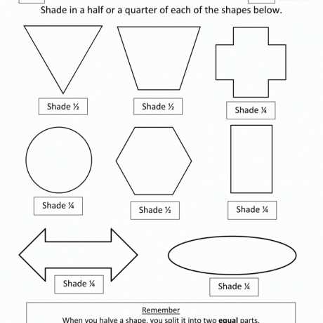 Dividing Shapes Into Equal Parts Worksheet with Free Shape Worksheets Kindergarten 3d Shapes for Games Printable