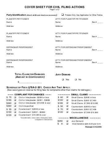 Divorce Annulment Worksheet Along with State Of north Carolina Domestic Civil Action Cover Sheet