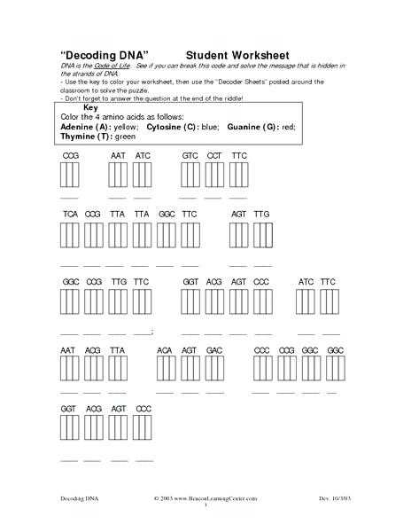 Dna Base Pairing Worksheet Answer Sheet with Worksheets 43 Fresh Dna Replication Worksheet Answers Full Hd