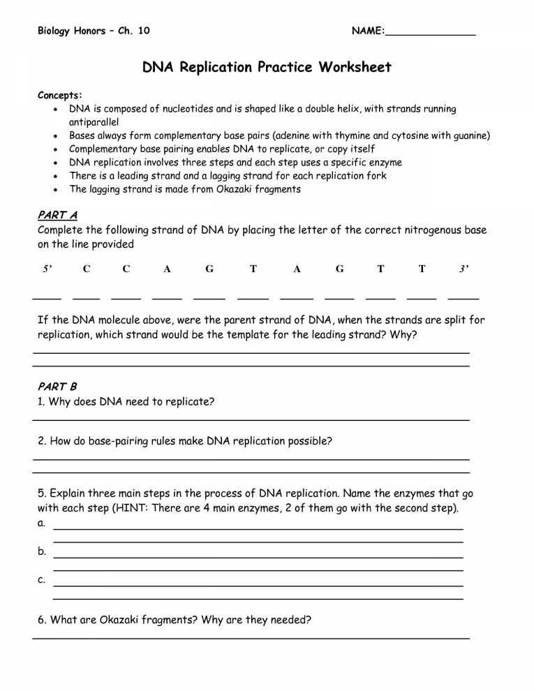 Dna Structure and Replication Worksheet Answers Along with Lovely Dna Replication Worksheet Answers Unique Dna Replication