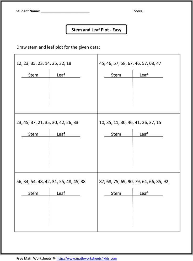 Dot Plot Worksheet with 9 Best Data Analysis and Representation 4th Images On Pinterest