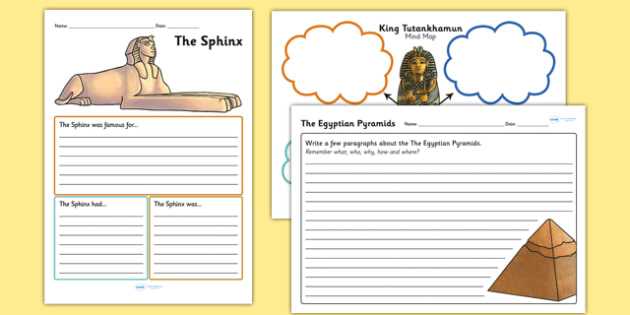 Early African Civilizations Worksheet Answers or Ancient Egyptian Mind Maps and Worksheets Ancient Egypt