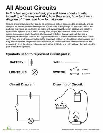Electric Circuits and Electric Current Worksheet Answers or 83 Best Electric Circuits Images On Pinterest