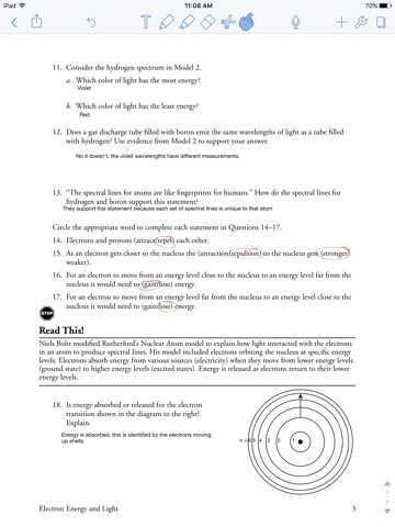 Electron Energy and Light Worksheet Answers or Cosmos Worksheet 2