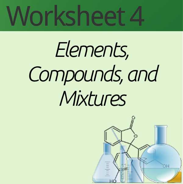 Elements Compounds and Mixtures Worksheet Pdf Along with Best Elements Pounds and Mixtures Worksheet Awesome Questions