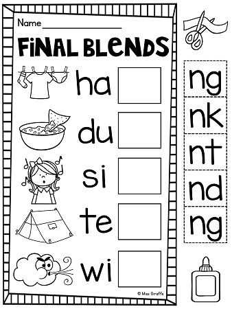 Ending Blends Worksheets as Well as 354 Best Phonics Images On Pinterest