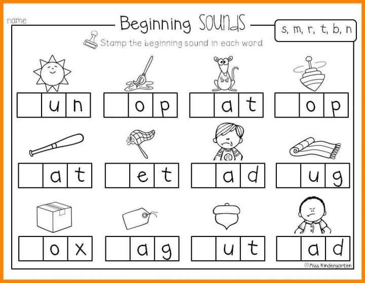 Ending sounds Worksheets Pdf together with Beginning sounds Kindergarten Worksheets Ending sound M Math Middle