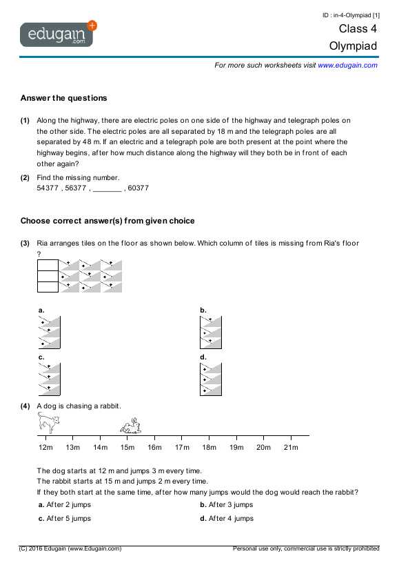 English Grammar Worksheets for Grade 4 Pdf Along with Grade 4 Olympiad Printable Worksheets Line Practice Line
