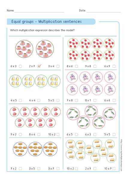 Equal Groups Worksheets Along with Best Multiplication Worksheet New 19 Best Multiplication
