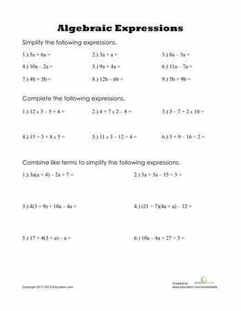 Evaluating Expressions Worksheet Also 695 Best Mathematics Grade 8 Calculus Images On Pinterest