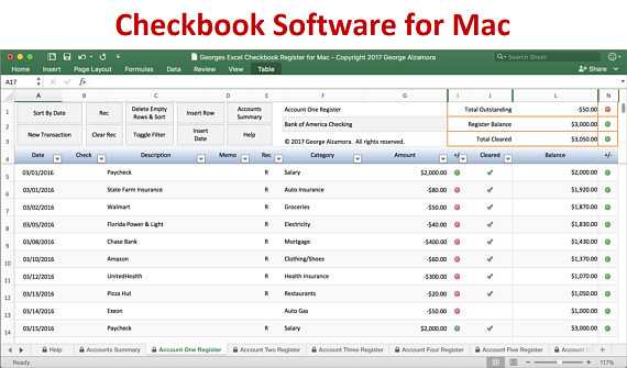 Excel Checkbook Register Budget Worksheet as Well as Checkbook Register for Mac Excel Checkbook Spreadsheet