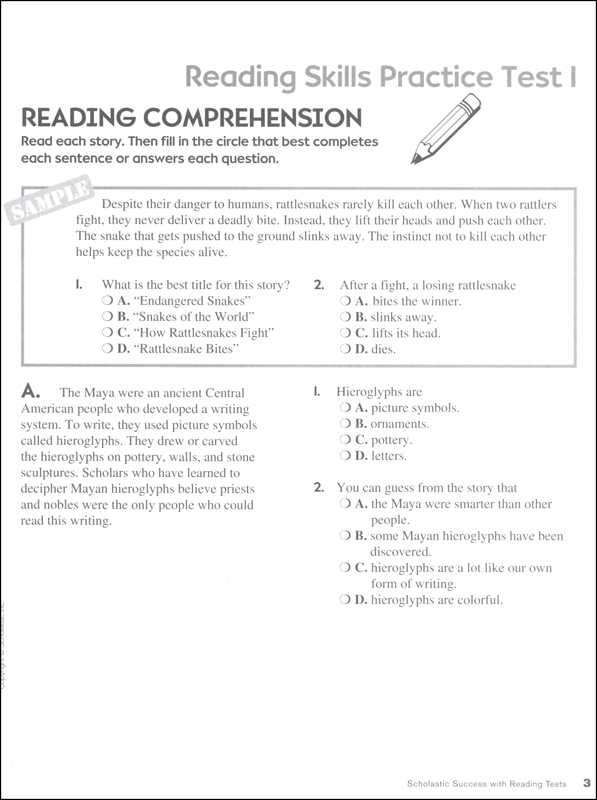 Exploring Biomes Worksheet Answers with Reading Tests Grade 6 Scholastic Success Wit Details