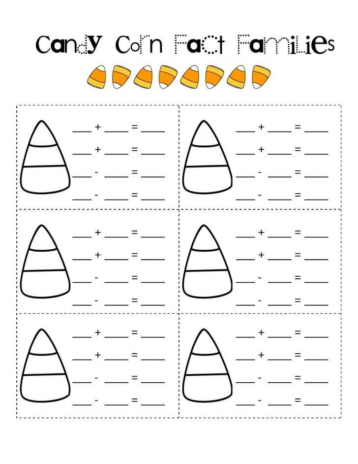 Fact Family Worksheets for First Grade as Well as Multiplications Multiplication Fact Families Worksheet Worksheets