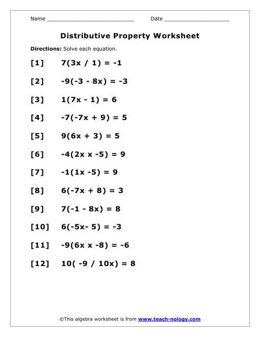 Factoring Distributive Property Worksheet Along with Factoring Distributive Property Worksheet Image Collections
