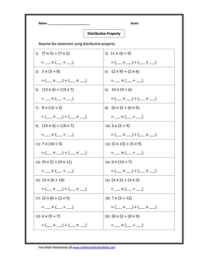 Factoring Distributive Property Worksheet together with Buying Written Term Papers Custom Essay Writing Services Sixths