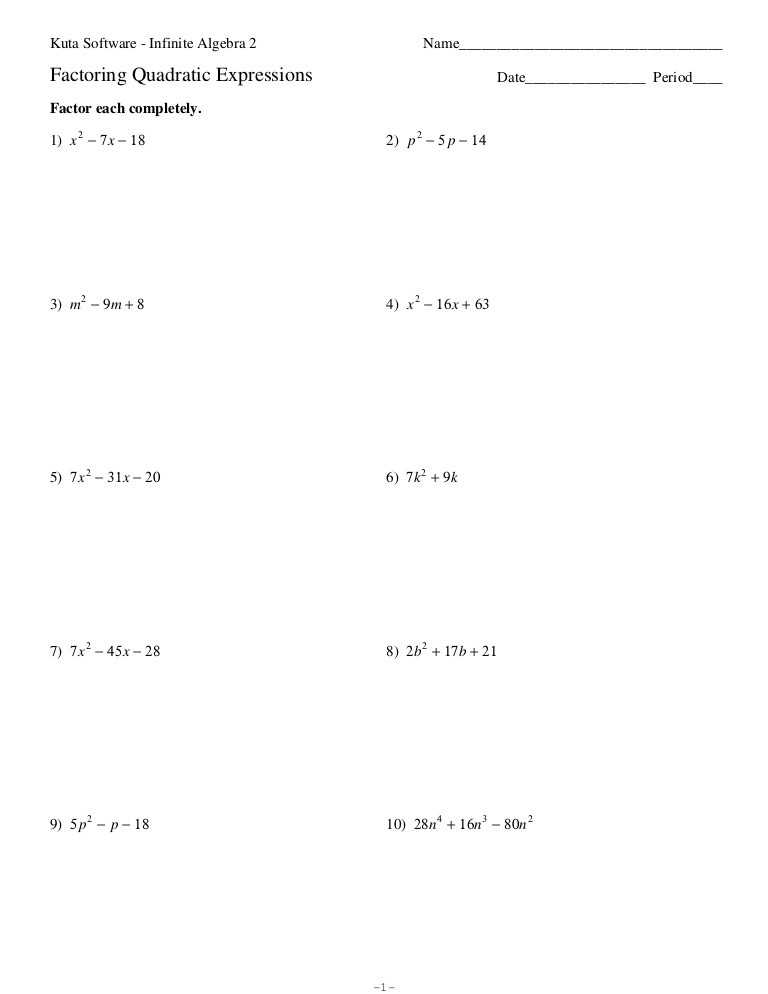 Factoring Quadratics Worksheet together with 25 Inspirational Factoring Trinomials Worksheet Answers