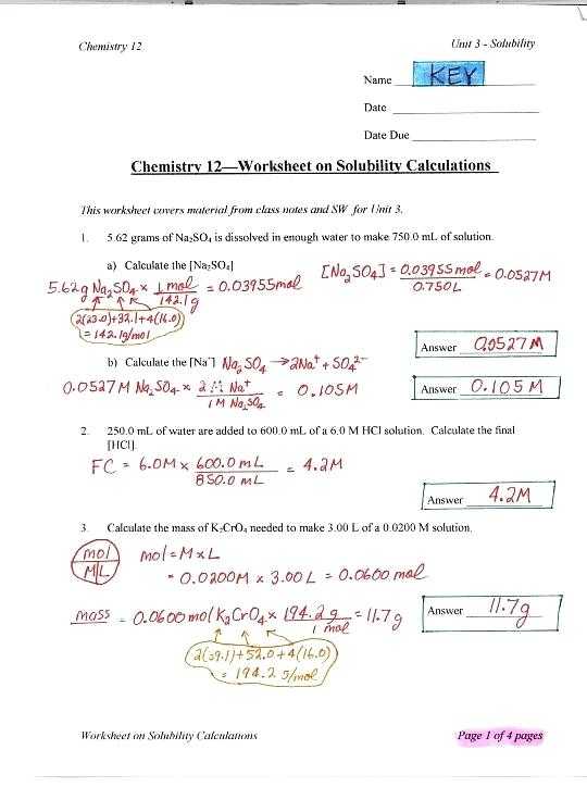 Factors Affecting solubility Worksheet Answers Also Worksheet solutions Introduction Answers Kidz Activities