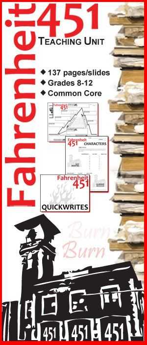 Fahrenheit 451 Character Analysis Worksheet or 50 Best Teaching Fahrenheit 451 by Ray Bradbury Images On Pinterest
