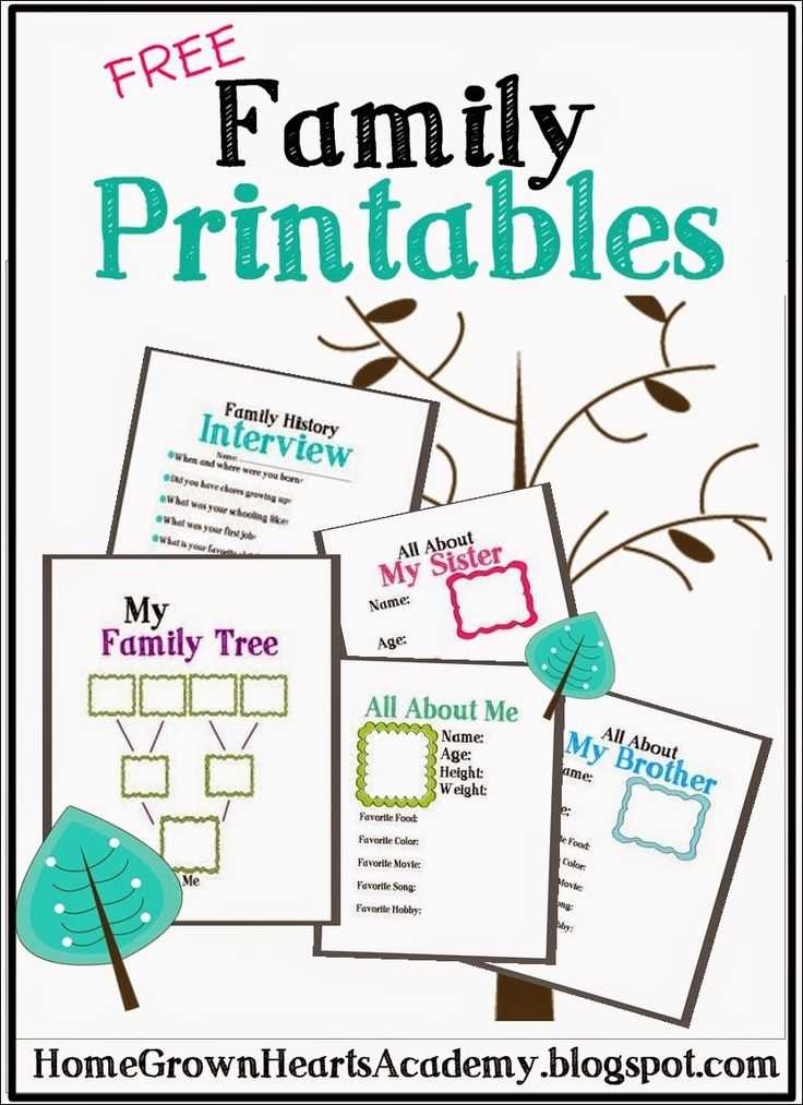 Family Tree Worksheet Printable Also 112 Best My Family Tree Images On Pinterest