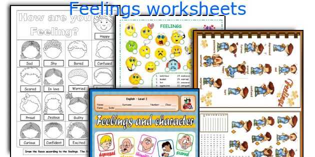 Feelings and Emotions Worksheets Pdf Also English Teaching Worksheets Feelings