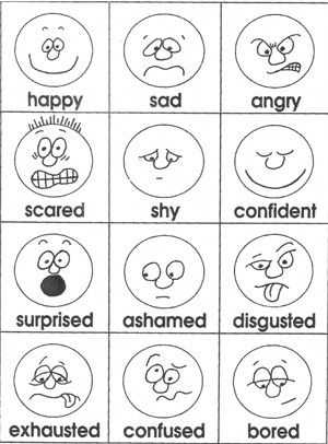 Feelings and Emotions Worksheets Printable and 194 Best Emotions Gevoelens Images On Pinterest