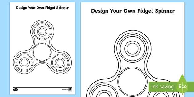 Fidget Spinner Worksheets as Well as Design Your Own Fid Spinner Worksheet Activity Sheet