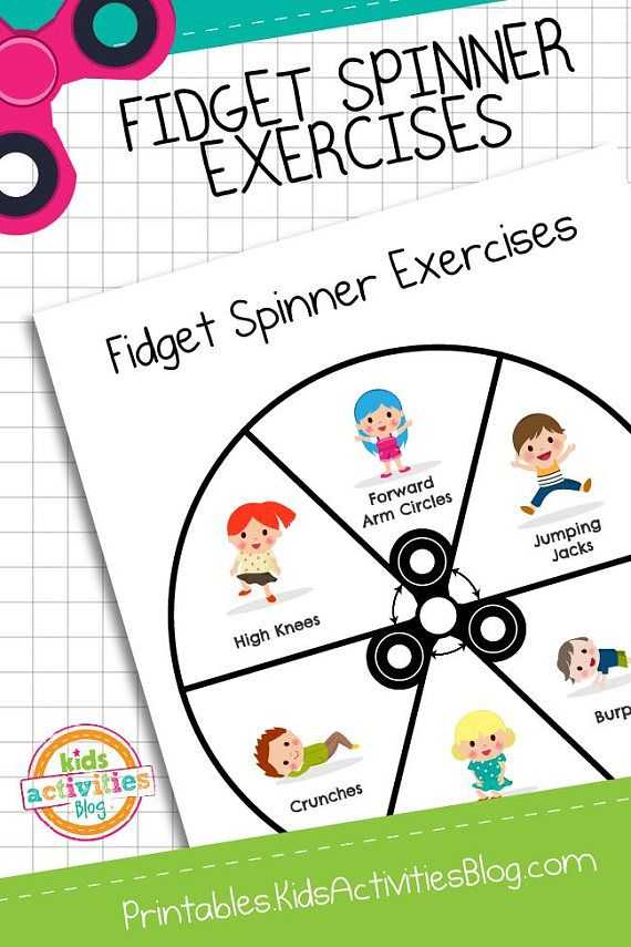 Fidget Spinner Worksheets as Well as Fid Spinners Just Got A Lot More Active with This Printable