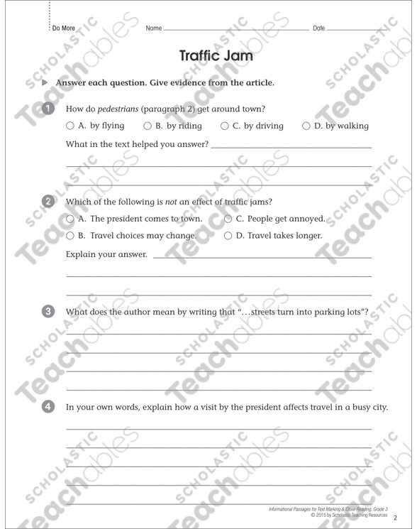 Film Study Worksheet for A Work Of Fiction Answers as Well as Traffic Jam Cause & Effect Close Reading