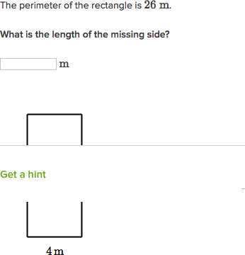 Finding the Missing Number In An Equation Worksheets or Find A Missing Side Length when Given Perimeter Practice