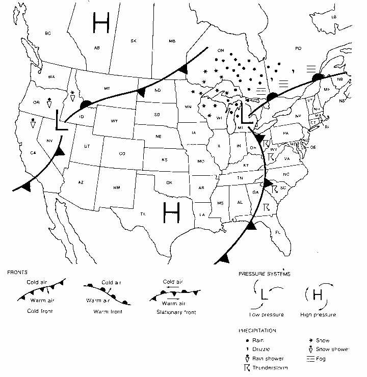 Forecasting Weather Map Worksheet 1 Answers and Weather Worksheet New 441 Weather Map Reading Worksheet