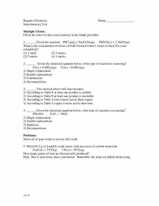 Forks Over Knives Worksheet Answer Key and Stoichiometry Mole Mole Problems Worksheet Answers