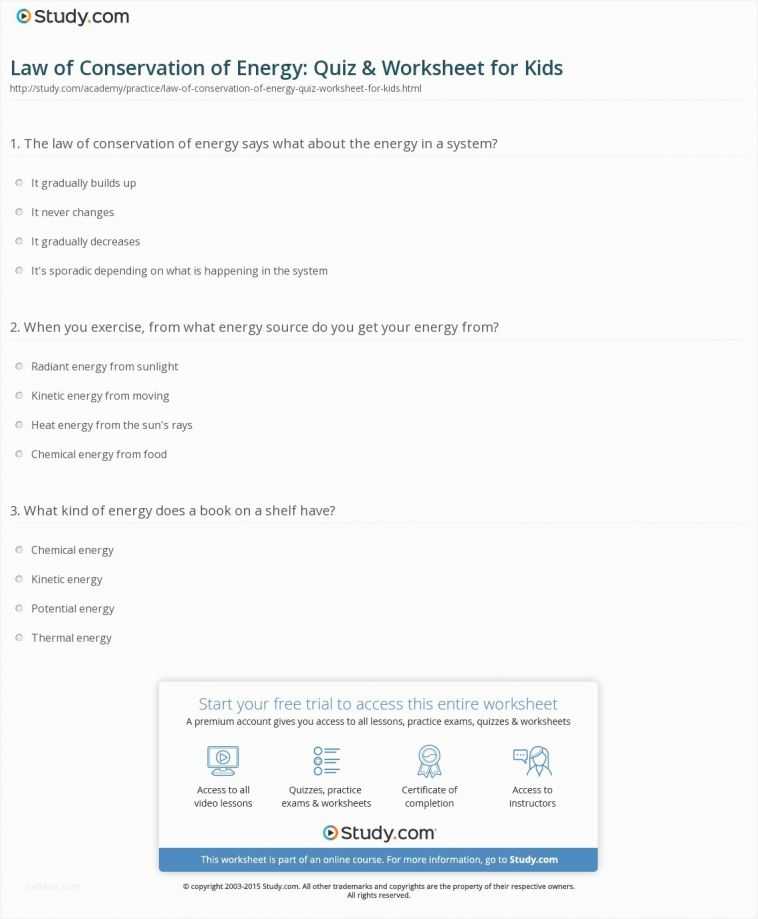 Forms Of Energy Worksheet Answers Along with Best Conservation Energy Worksheet Answers – Sabaax