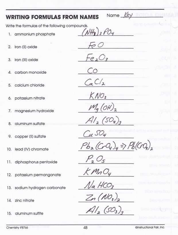 Formulas and Nomenclature Binary Ionic Compounds Worksheet Answers or Lovely Naming Ionic Pounds Worksheet Best Naming Rules