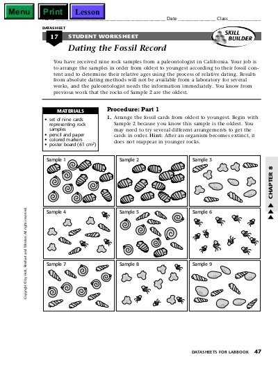 Fossils and Relative Dating Worksheet Along with Relative Dating Worksheet Answers Beautiful Calculating Half Life