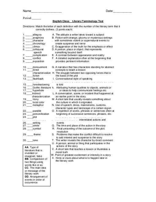 Freakonomics Movie Worksheet Answer Key Also E Page Test with Answer Key Matching Questions Words Such as